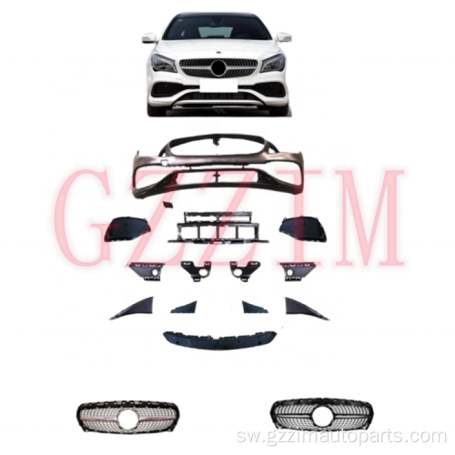 CLA 117 mbele & nyuma bumper grille bodykits